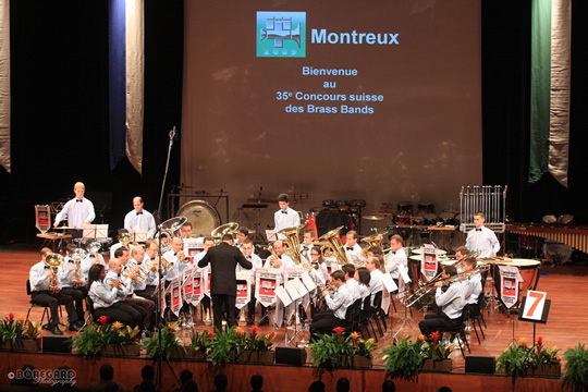 Concours Suisse des Brass Bands 2009 à Montreux &copy; www.boregard.ch